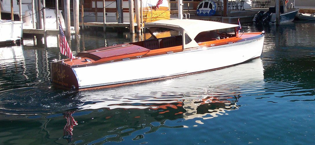van dam custom boats - ladyben classic wooden boats for sale