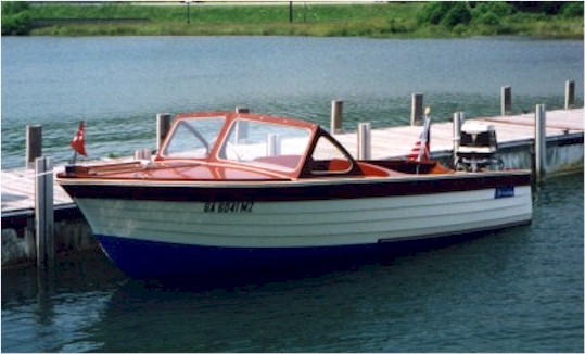thompson - ladyben classic wooden boats for sale