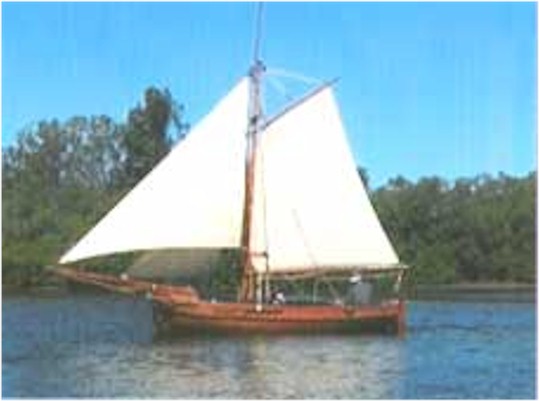 GAFF CUTTER - LadyBen Classic Wooden Boats for Sale